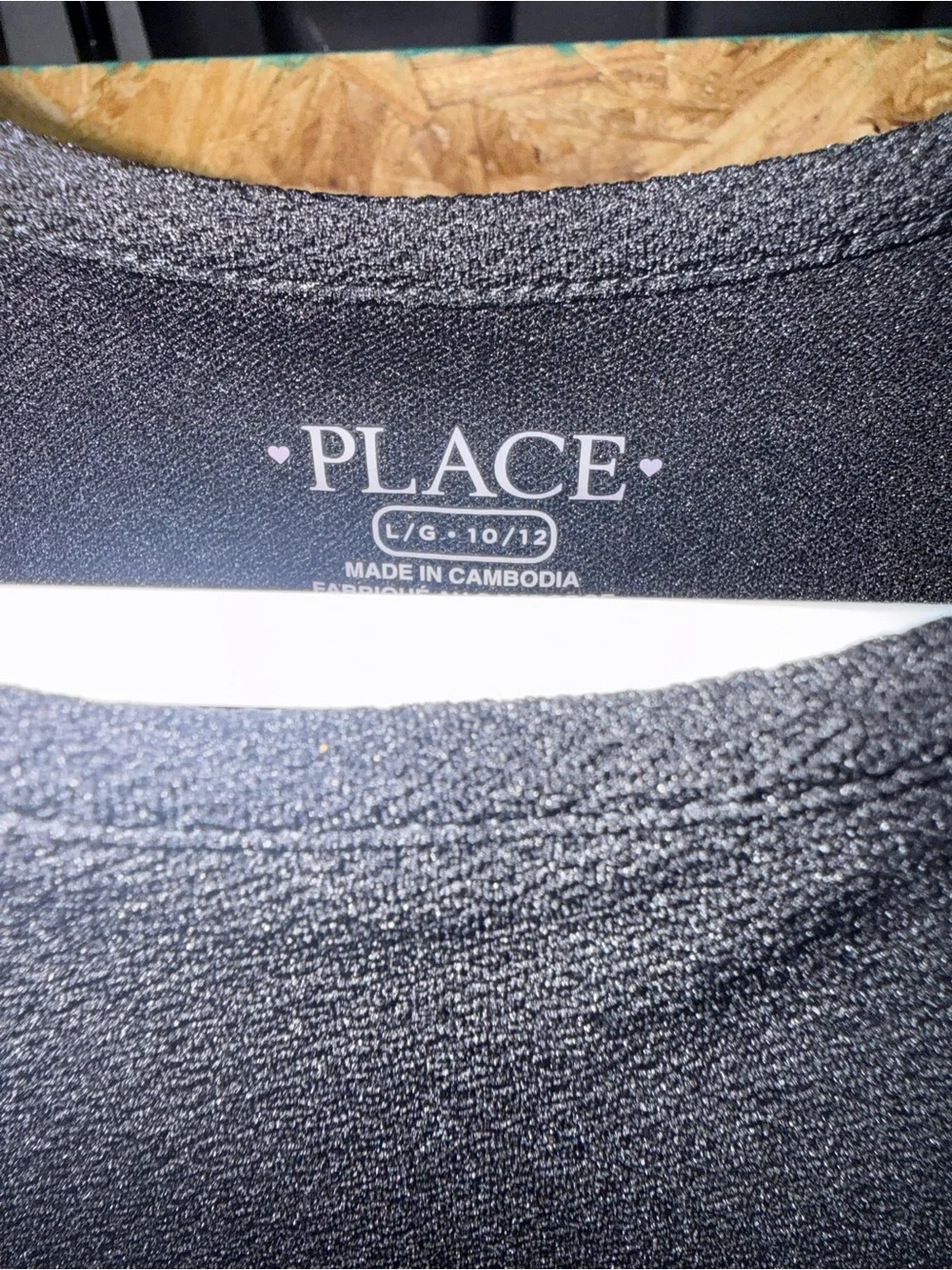 The Children's Place Black Fit-and-Flare Dress with Mesh Cap Sleeves